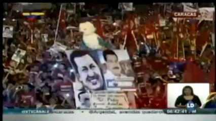 Cierre de campaña electoral en Venezuela