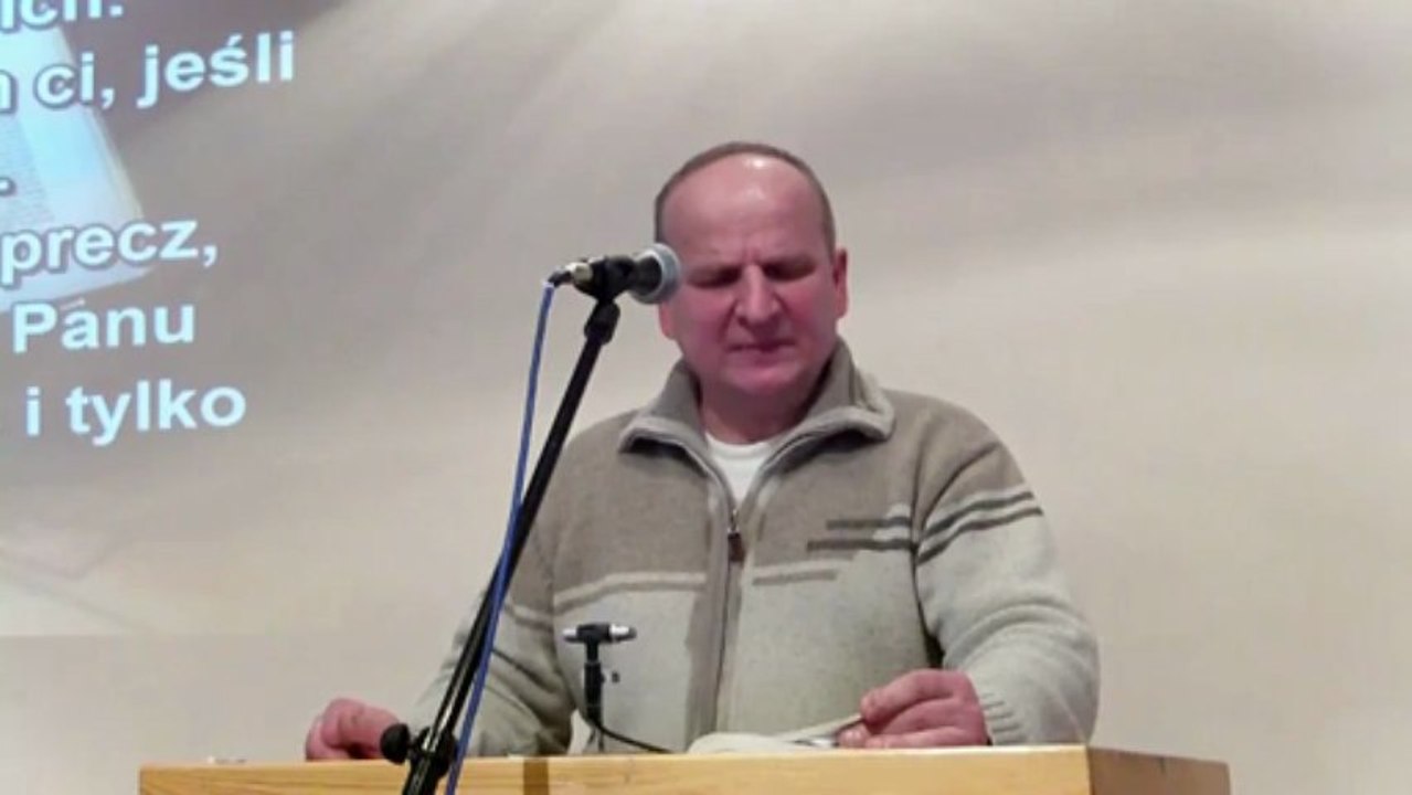 Nauczanie  - zbór ChWZ w Kłodzku 11.04.2013 - Wykonujmy służbę tak, aby podobać się Bogu - czw