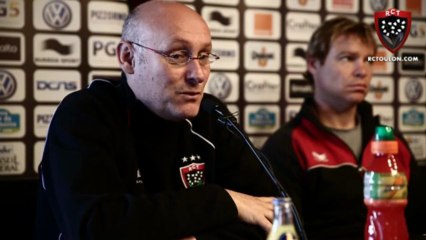 Avant-match Toulon - Clermont
