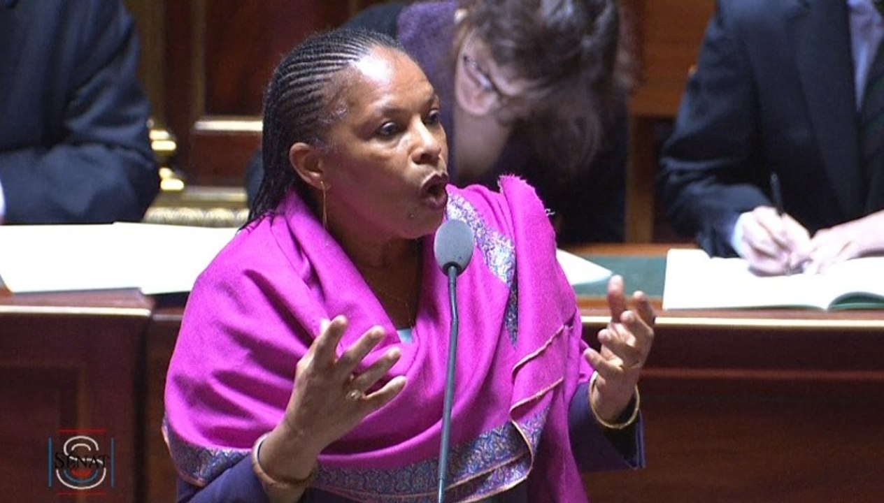 Taubira cite Tagore pour l'adoption du mariage homo