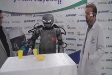 İşte yerli insansı robot