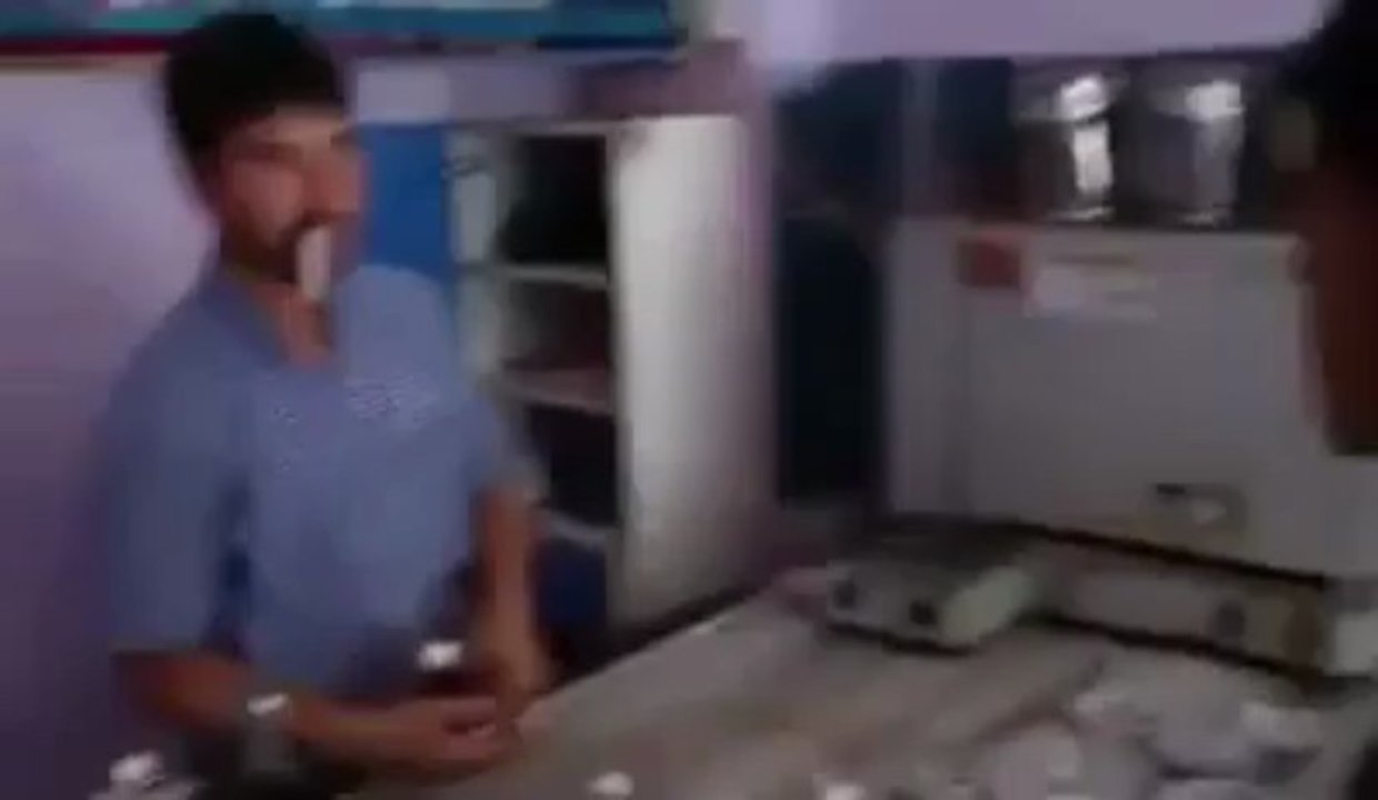 La blague de la cigarette explosive !