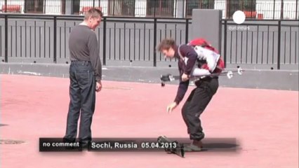 Russia Storing Snow for winter Olympic games - no comment