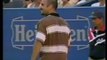 Pete Sampras great shots selection against Andre Agassi (US Open 1995 FINAL)