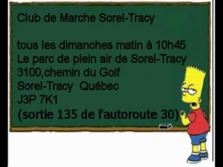 Club de Marche Sorel Tracy  Hiver