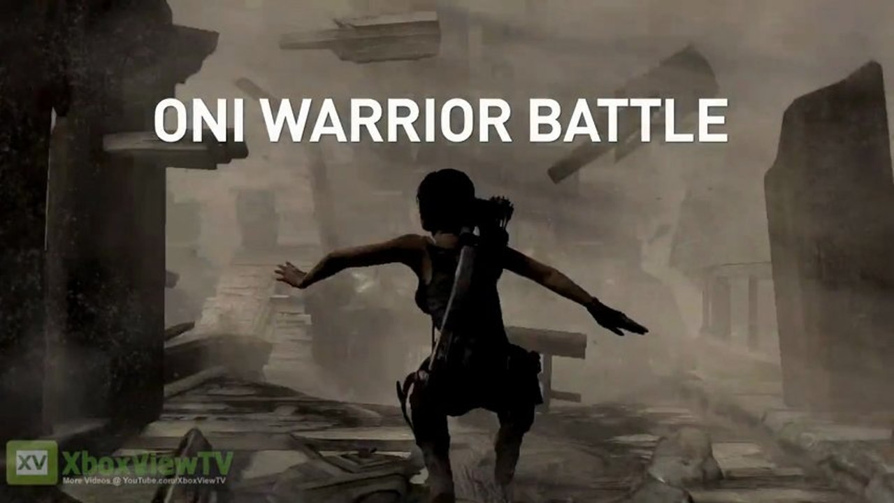 Tomb Raider (2013) | "Oni Warrior Battle" Developer Gameplay [EN] | HD