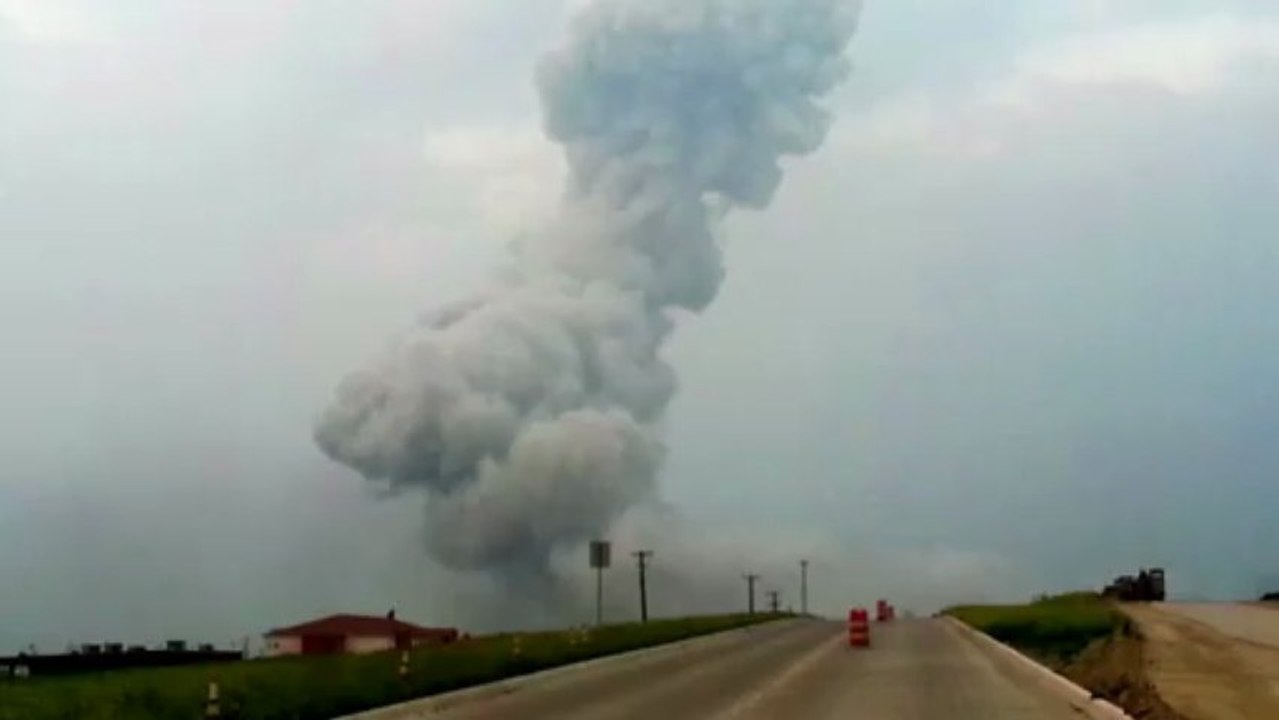 Dutzende Tote bei Explosion in Düngerfabrik in Texas
