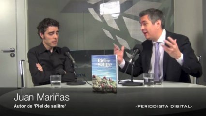 Juan Mariñas, autor de 'Piel de salitre'. 17-4-2013