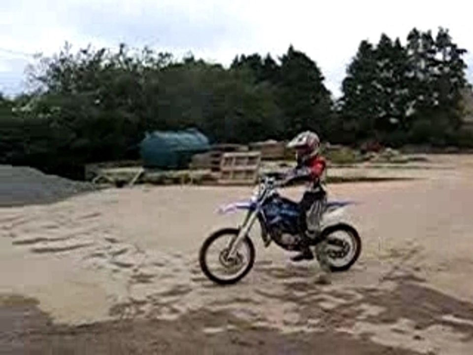 départ moto cross