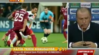 Sampiyonlar Ligi | CFR Cluj 1 - 3 Galatasaray Maç sonu basın toplantısı