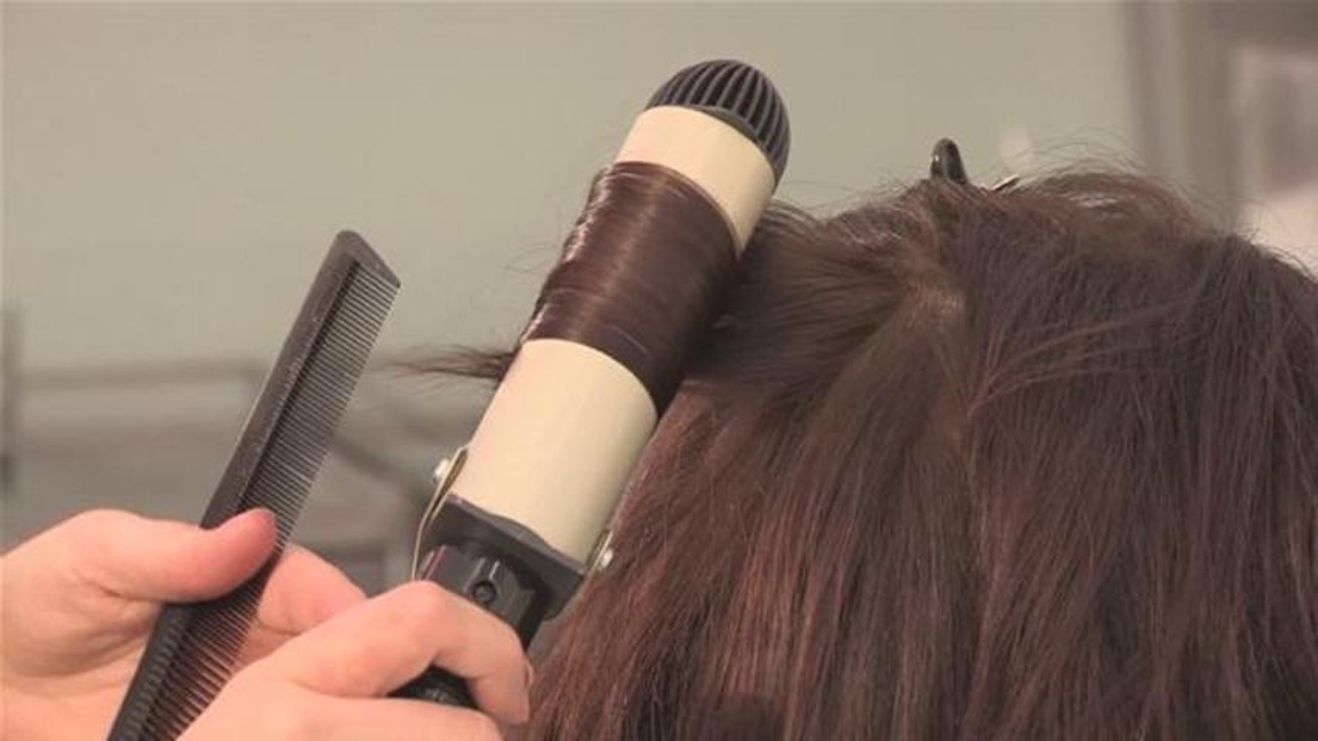 How To Style Hair Using Electric Curlers - video Dailymotion