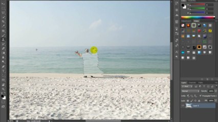Tutorial 5 : How to Remove People or Anything in PhotoShop { H-couch }