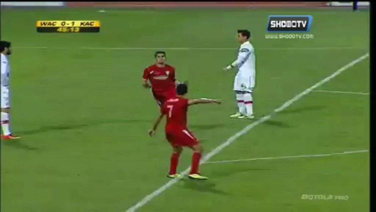 LIVE : WAC Wydad 0-2 KAC Kenitra ,Taoufiq Ajrouten