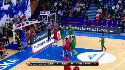 Dunk of the Night: Zoran Erceg, CSKA Moscow