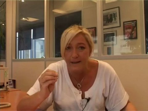 Marine Le Pen dénonce les malhonnêtetés et les mensonges de Frédéric Mitterrand, et la morale de classe