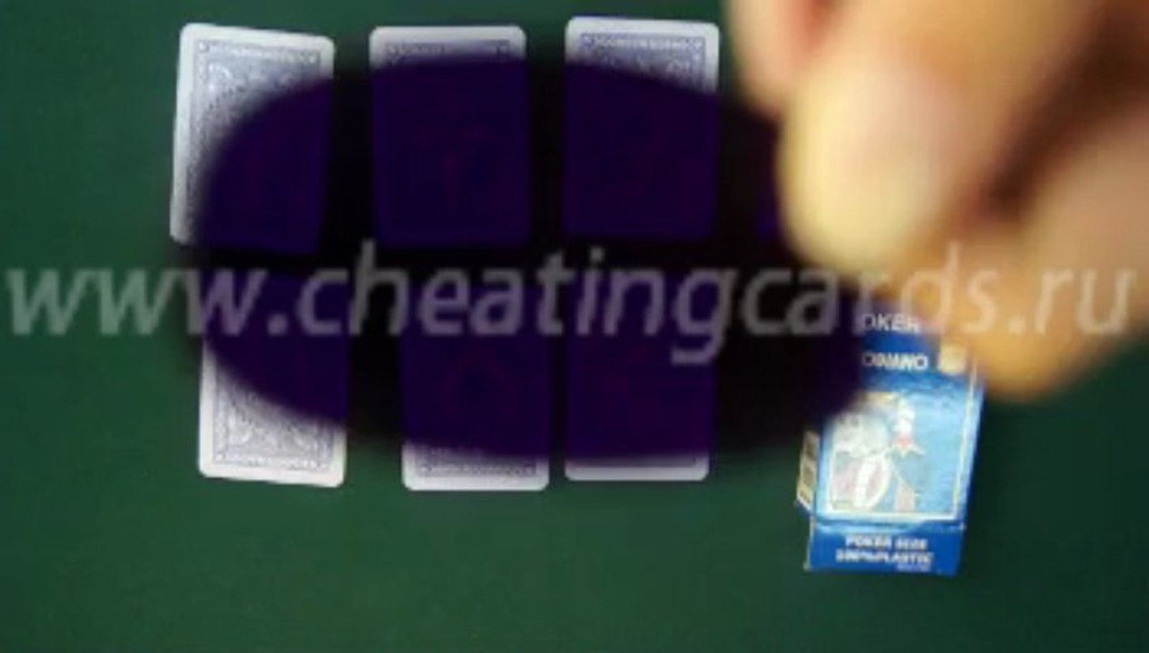 Modiano Cristallo-(blue)-MARKED-PLAYING-CARDS-Modiano-cards