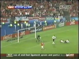 2008 (June 16) Austria 0-Germany 1  (European Championship)