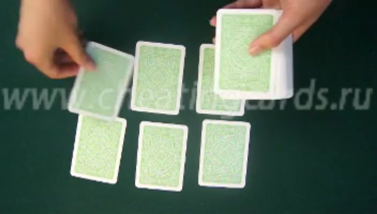 Modiano Texas Hold'em-Green1-MARKED-PLAYING-DECKS-Modiano-cards