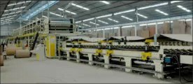 corrugated paperboard production line for carton box 3 5 7 layer high speed production line