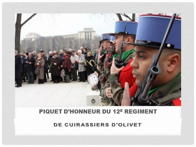 26 MARS 2013 PARIS  MEMORIAL NATIONAL DE LA GUERRE D'ALGERIE
