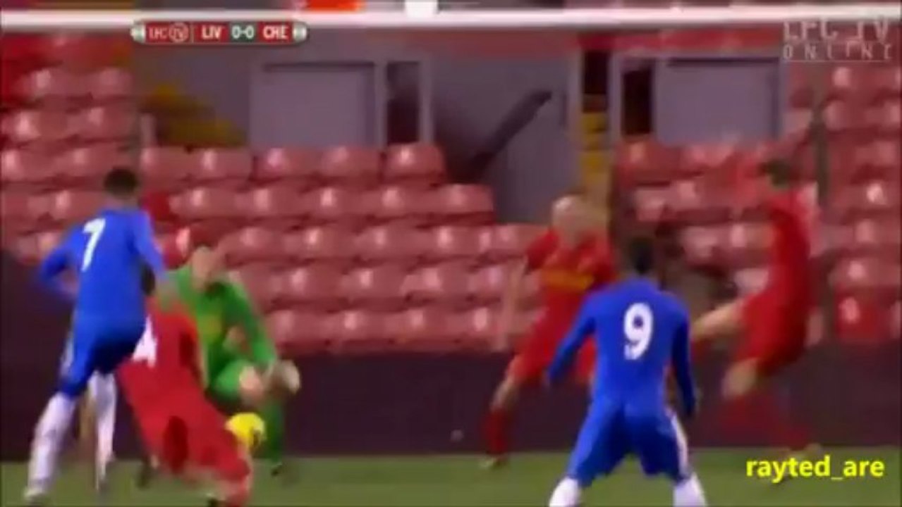 Liverpool U18 vs Chelsea U18 - 2013 FA Youth Cup Semi Final - 1st Leg