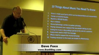 DAVE FOXX - HOW TO USE MUSIC IN RADIO IMAGING PRODUCTION