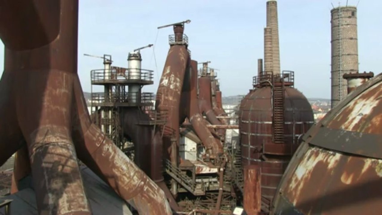 Von der Straße in die Hütte - Urban-Art-Biennale in Völklingen