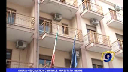 Andria | Escalation criminale, arrestato 19enne