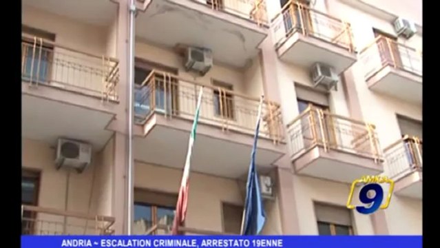 Andria | Escalation criminale, arrestato 19enne