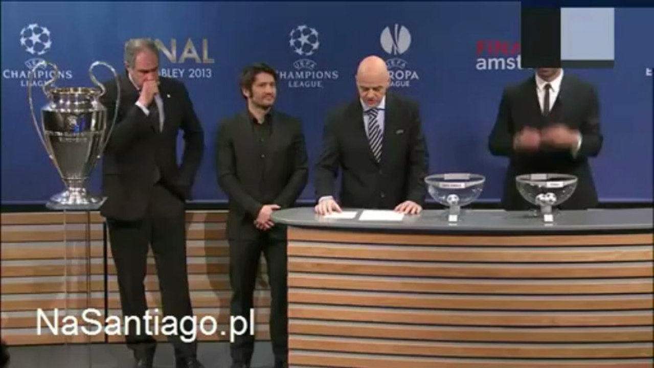 Losowanie Ligi Mistrzów Pół-Finały 2013 NaSantiago.pl