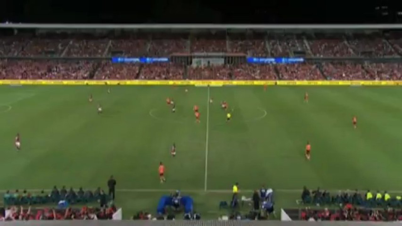 Wanderers wygrali z Brisbane Roar