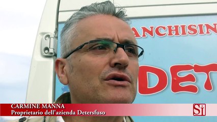 Brusciano (NA) - La fabbrica del detersivo sfuso ecosostenibile (12.04.13)