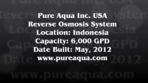 Pure Aqua| Commercial BWRO System Indonesia 6,000 GPD