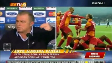 Скачать видео: Sampiyonlar Ligi | FC Schalke 04 - Galatasaray Maç sonu Fatih Terim'in basın toplantısı