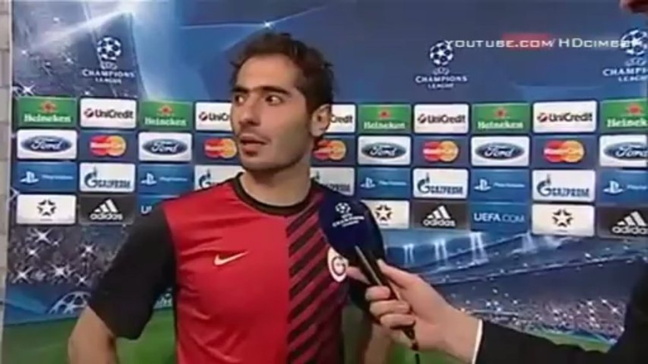 Fatih Terim, Hamit Altıntop ve Burak Yılmaz Schalke 04 Maç Sonu Açıklamaları