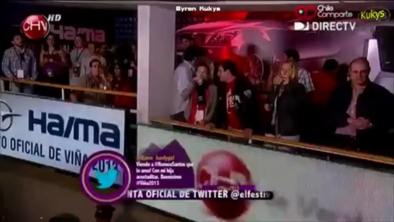 7. Mi Corazoncito - Romeo Santos Viña del Mar 2013