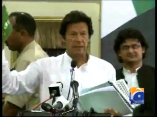 Geo News Election 2013-PTI Manifesto-12 Apr 2013