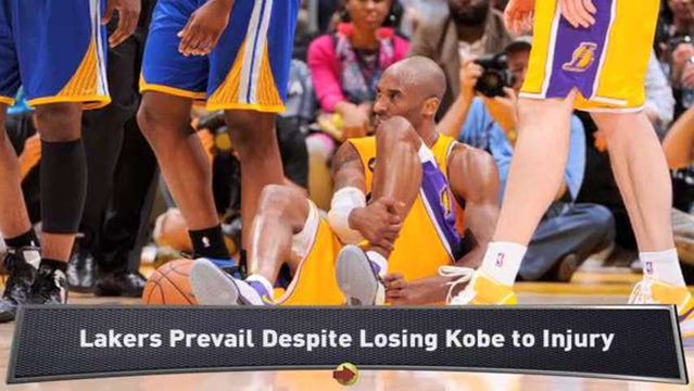 Kobe Bryant Suffers Devastating Injury