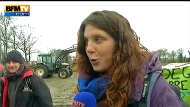 Nouvelle manifestation à Notre-Dame-des-Landes - 13/04