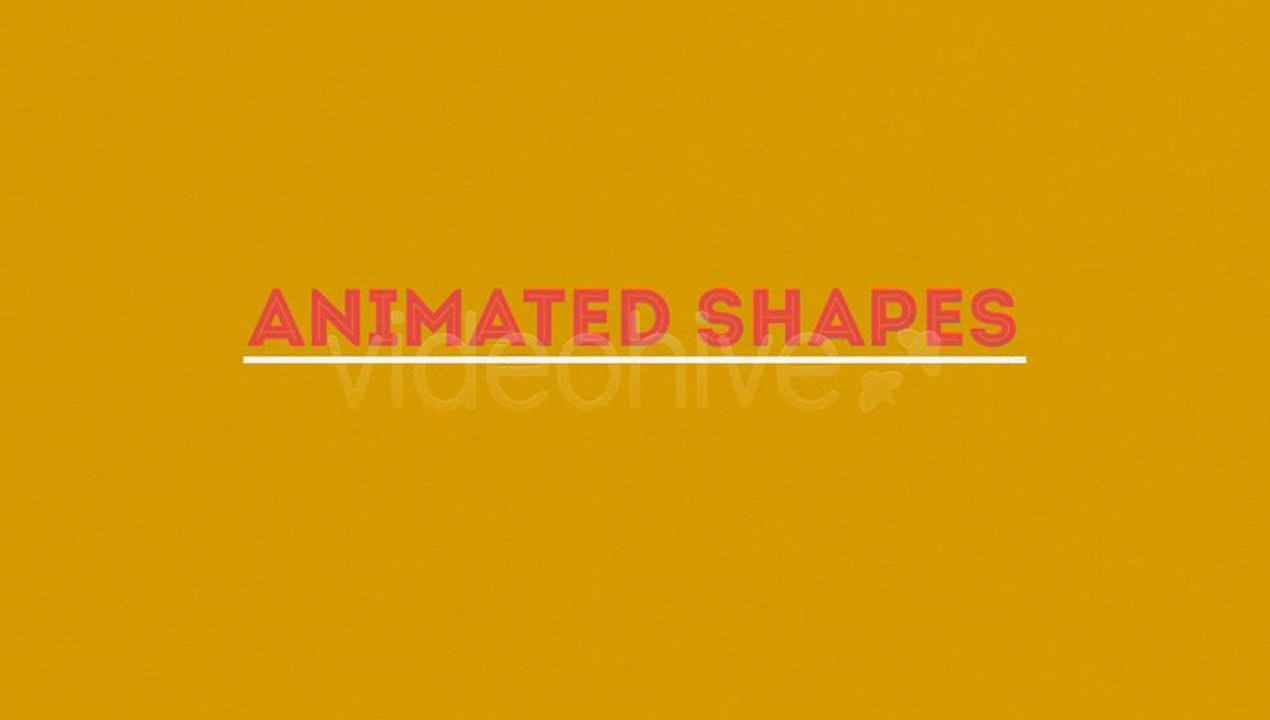 After Effects Template HD  INTRO VIDEO LOGO TRAILER     Colorful Shapes Opener