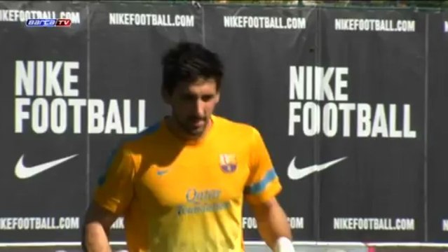 El Barça viajará a Zaragoza sin Messi, Iniesta, Busquets, Jordi Alba y Pinto