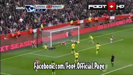 Arsenal	 2 - 1 Norwich # Olivier Giroud