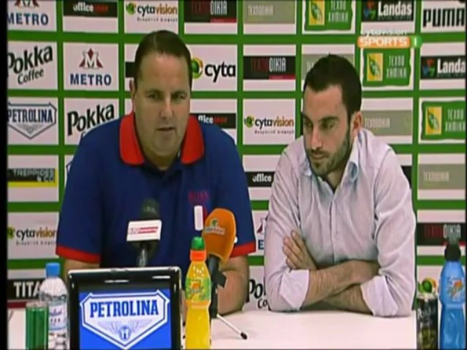 ΑΕΚ-Ομόνοια, οι δηλώσεις των προπονητών