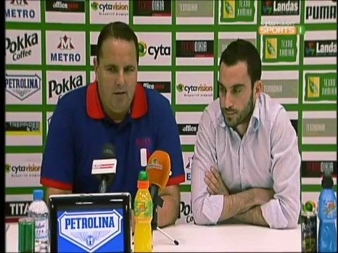 ΑΕΚ-Ομόνοια, οι δηλώσεις των προπονητών