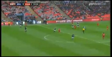 Millwall 0-1 Wigan (Gol de Maloney) FA CUP