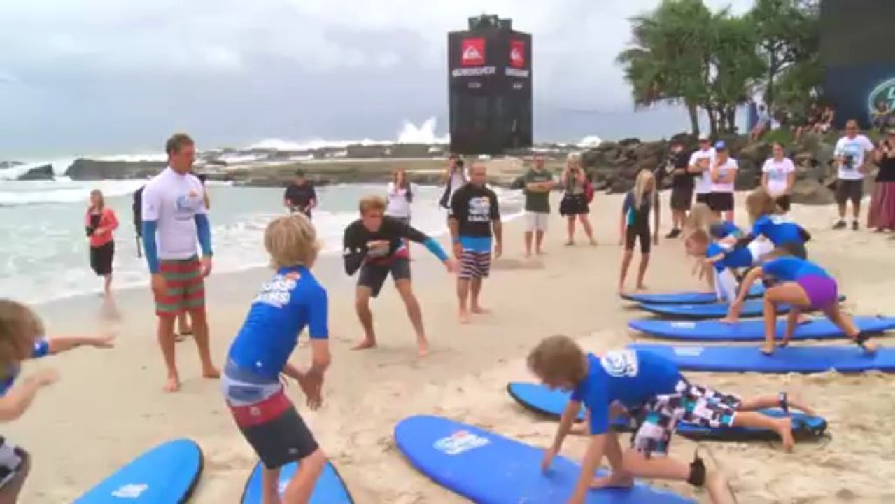 VEGEMITE SurfGroms At The 2013 Quiksilver Pro