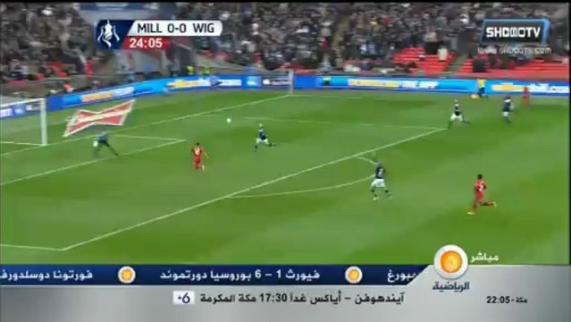 Millwall 0-2 Wigan Athletic ,FA Cup (Demi-Finale)