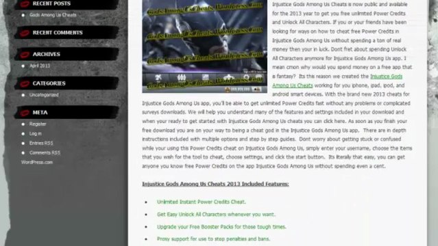 New Gods Among Us Cheats Power Credits Plus All Characters & Costumes Cheater