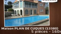 A vendre maison - PLAN DE CUQUES (13380) - 160m² - 490 000€
