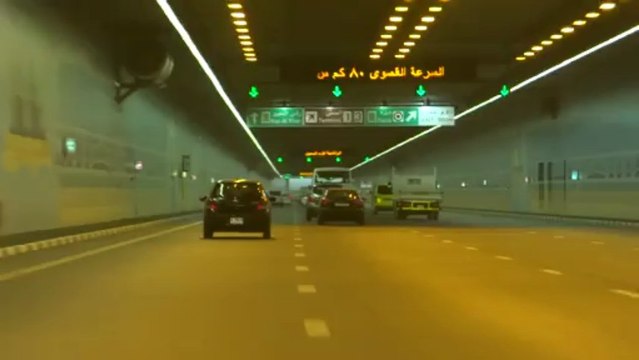 Roads of DUBAI 13 April 2013 DUBAI UAE video taken by Sony Cyber shot DSC HX200V